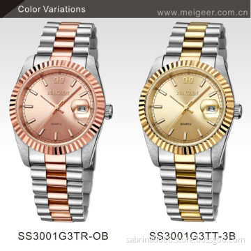 2013 IP Gold Plating Stainless steel watches for men